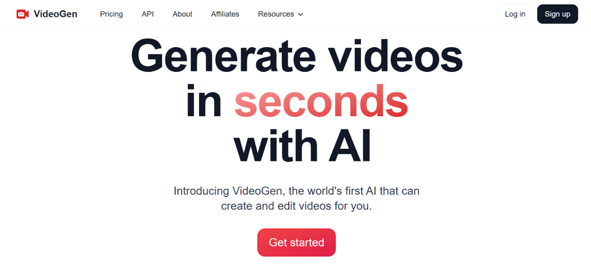 VideoGen: A Next-Level AI Video Editing Software